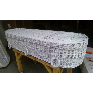 Your Colour - Wicker / Willow Coffins - Purity White - Perfect Tribute